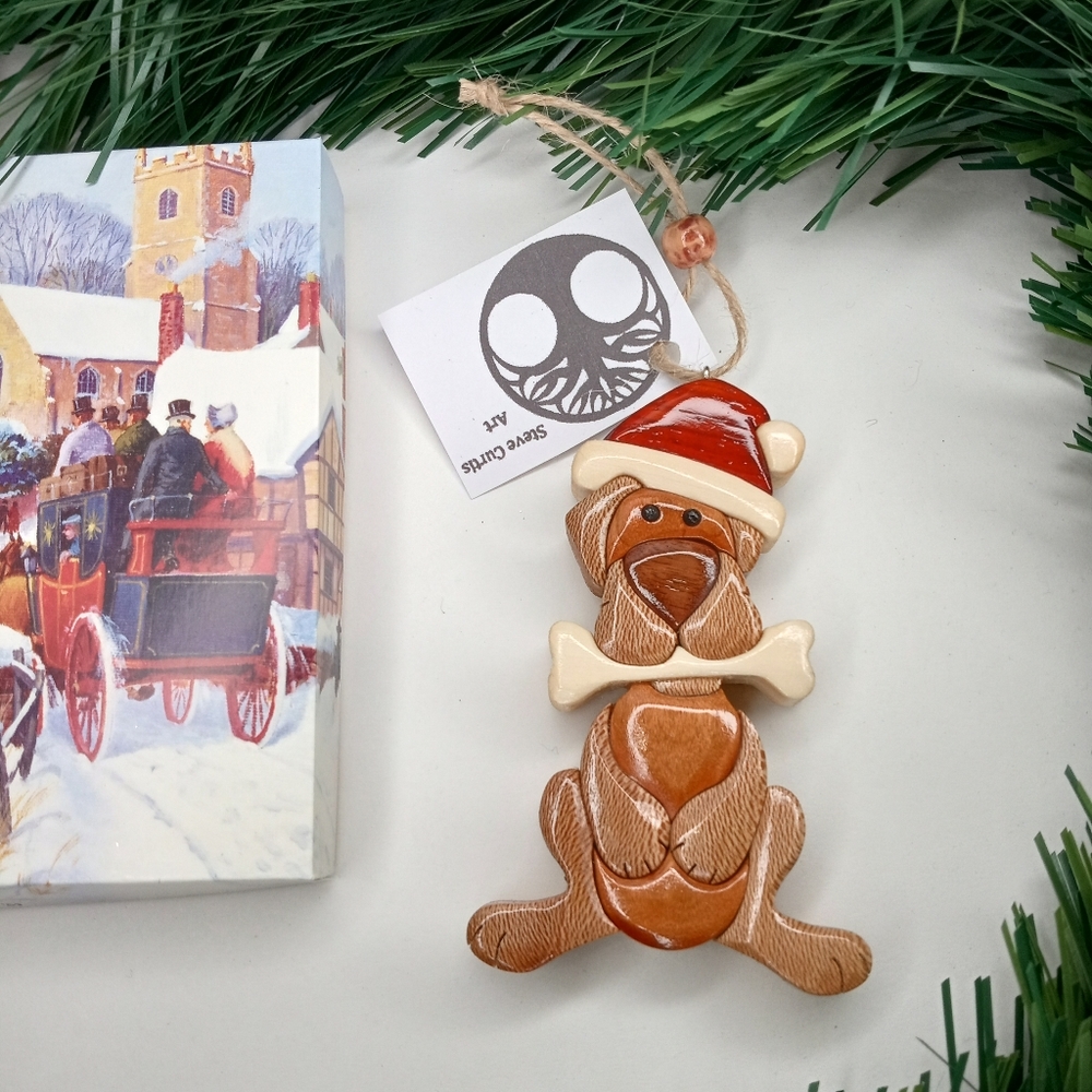 Hand Crafted Wood Ornament
